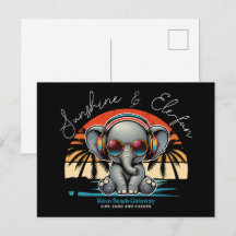 Spring Sunshine and Ele-fun Retro Beach Getaway