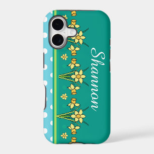 Spring Sunshine Daffodil Border iPhone 5/5s Case