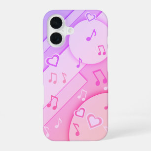 "Spring Symphony" Enchanting Colours Love For Musi iPhone 16 Case
