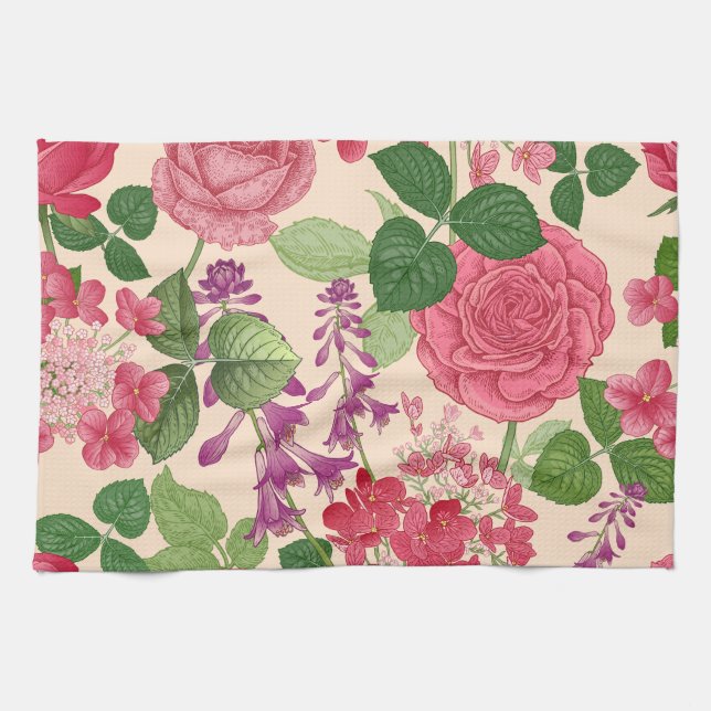 spring tea towel (Horizontal)