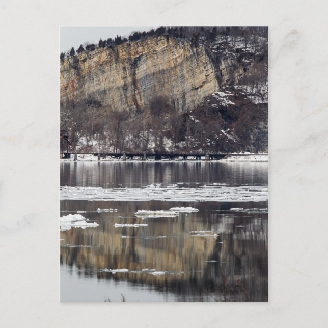 Spring Thaw Vertical Postcard (Front)