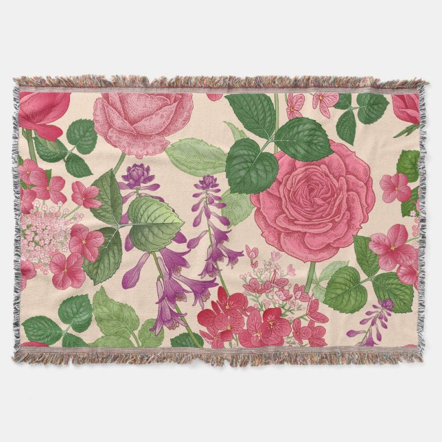 spring throw blanket (Front)