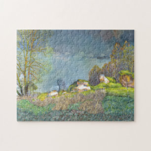 Spring thunderstorm jigsaw puzzle