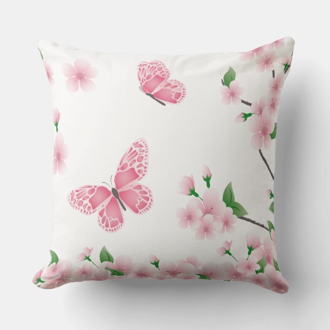 Spring Time Blossoms Pillow (Front)