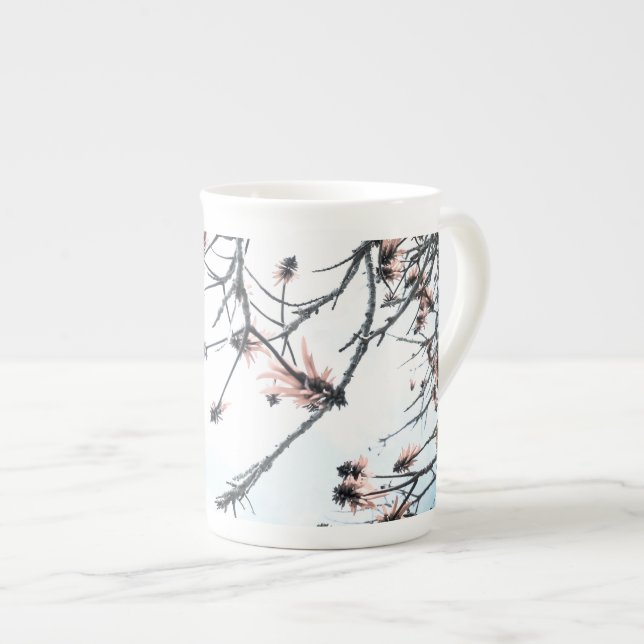 Spring time bone china mug (Front Right)