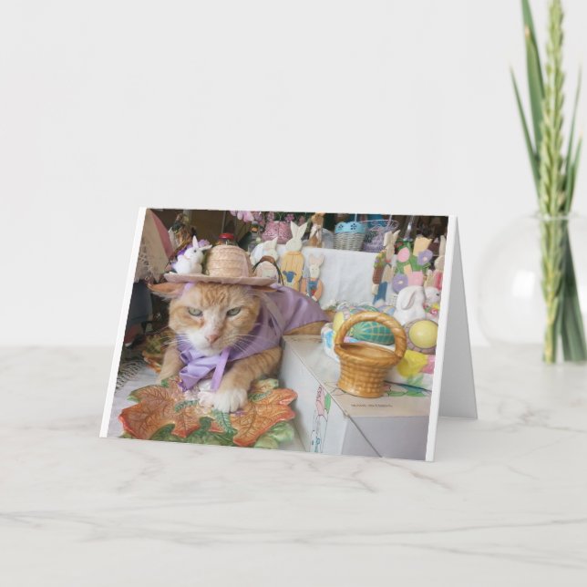 Spring Time Claude Holiday Card (Front)