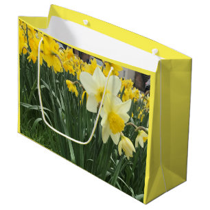 Spring Time Daffodil Large Gift Bag