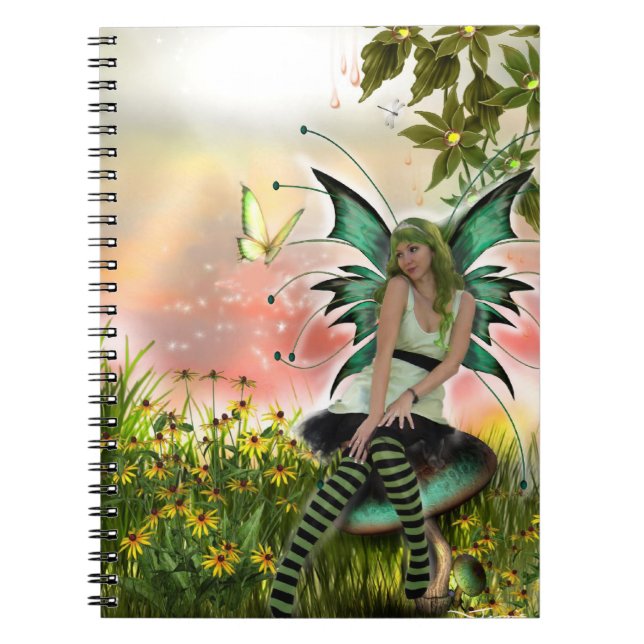 Spring Time Faery Notebook (Front)