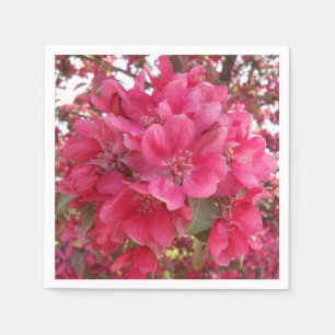 Spring Time Flower Cocktail Paper Napkins