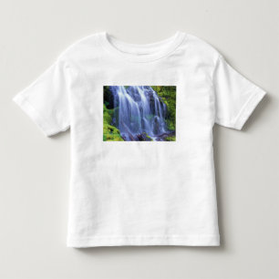 Spring-time fresh water flowing over moss toddler T-Shirt
