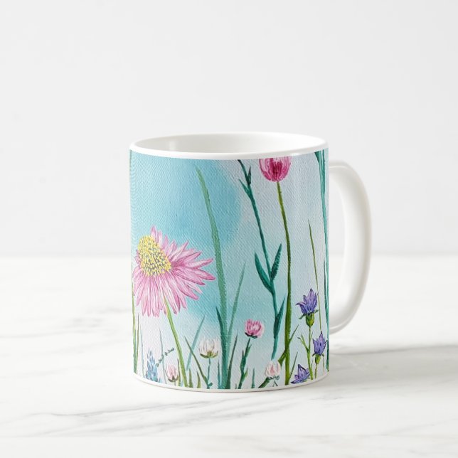 Spring Time Garden Coffee Mug (Front Right)