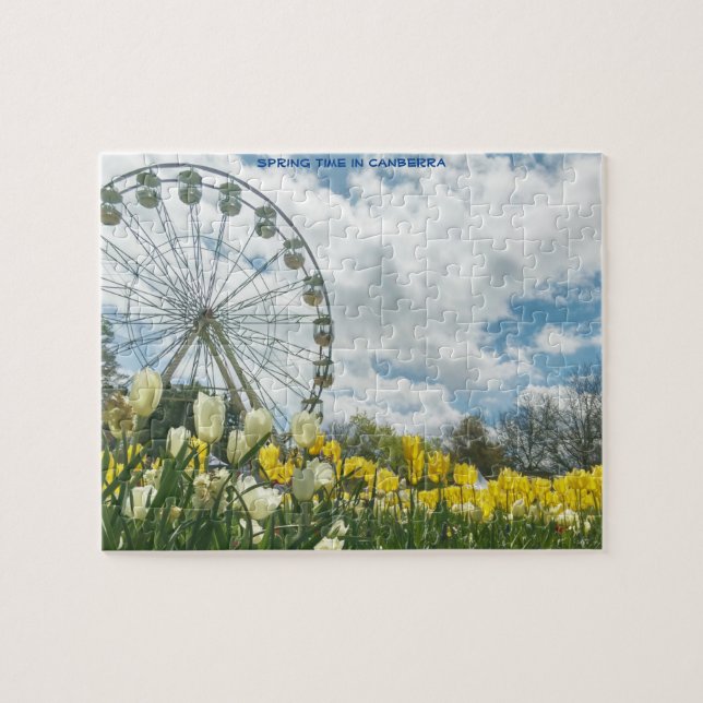 Spring time in Canberra Australia Jigsaw Puzzle (Horizontal)