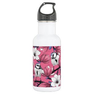 Spring time in pink 532 ml water bottle