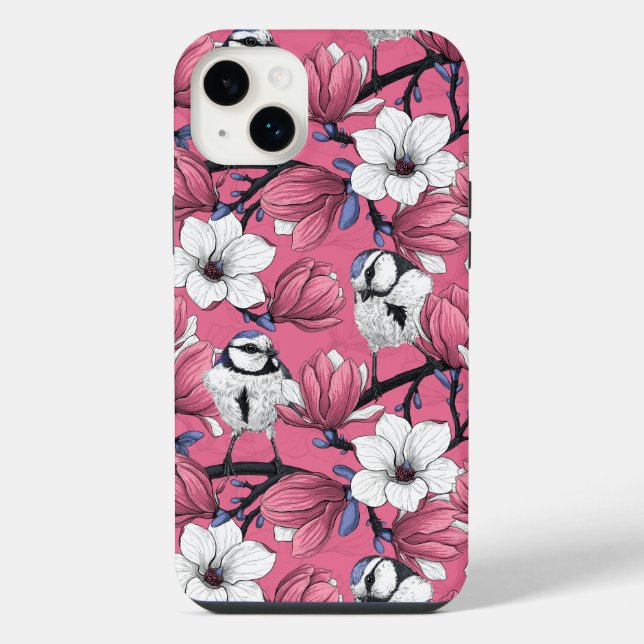 Spring time in pink iPhone case (Back)