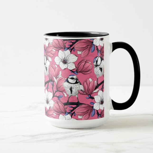 Spring time in pink mug (Right)