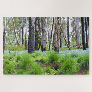 Spring time in the bush, Victoria Jigsaw Puzzle