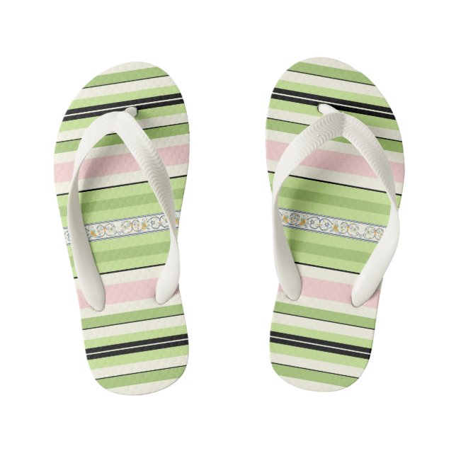 Spring Time Kid's Thongs (Footbed)
