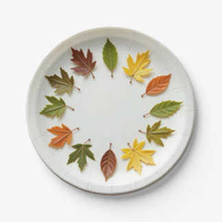 Spring Time Paper Plate