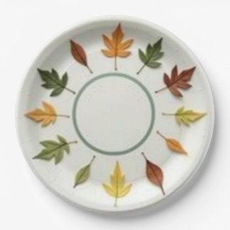 Spring Time Paper Plate