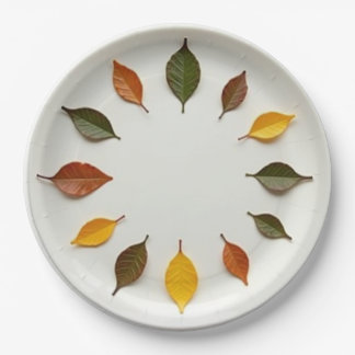 Spring Time Paper Plate