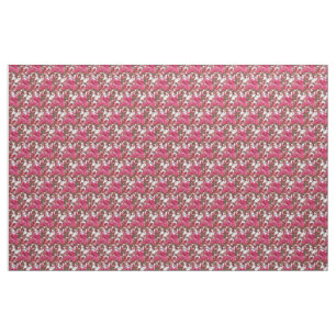 Spring Time Pink Flower Fabric
