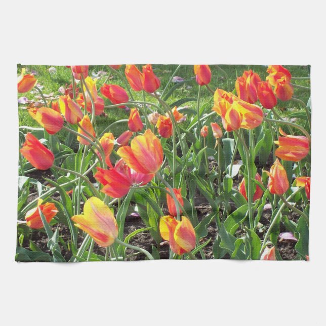 Spring Time Tulip Towel (Horizontal)