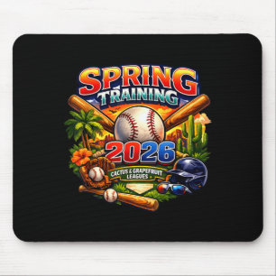 Spring Training 2026 Baseball Fan Design Retro Pal Mouse Pad