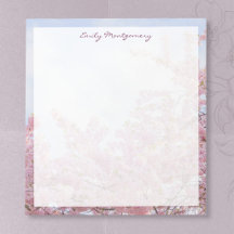 Spring tree, floral personalised name / text