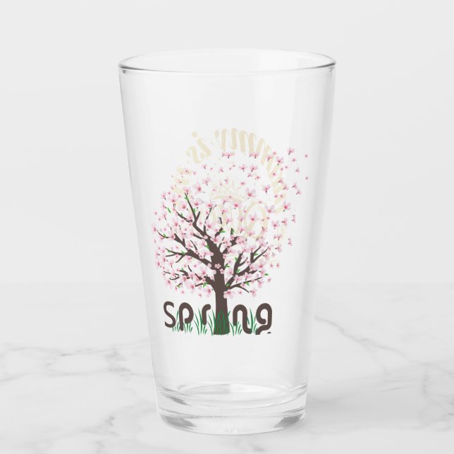 Spring Tree Glass (Front)