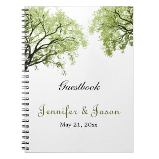 Spring Trees 2 - Notebook - Guestbook
