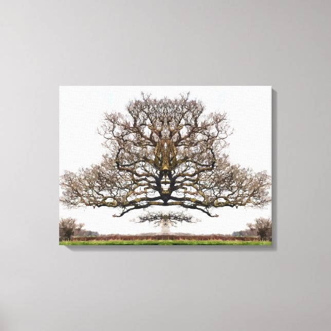SPRING TREES CANVAS PRINT (Front)