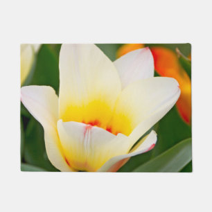 Spring Tulip Close-Up Photo Doormat