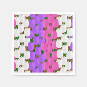 Spring Tulip Field Napkin