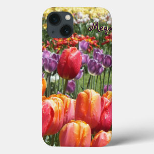 Spring Tulip Garden iPad Air Case -Personalise