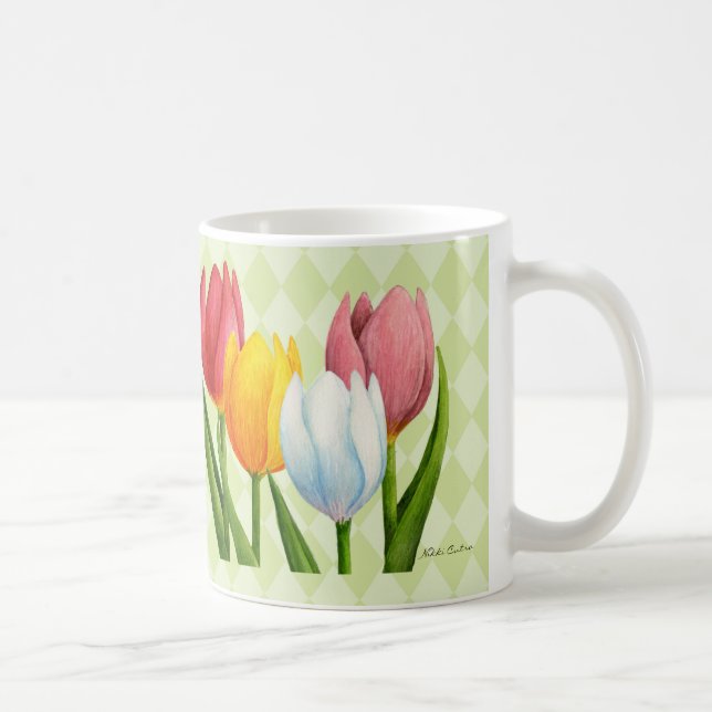 Spring Tulip Mug (Right)