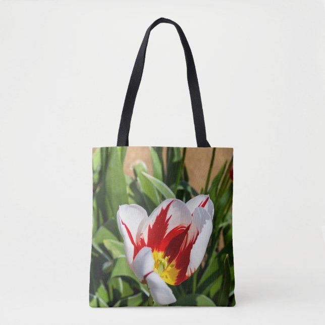 Spring Tulip Tote Bag (Front)