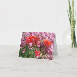 Spring Tulips Card