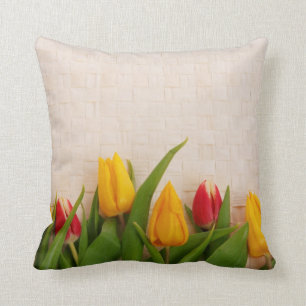 Spring Tulips Cushion