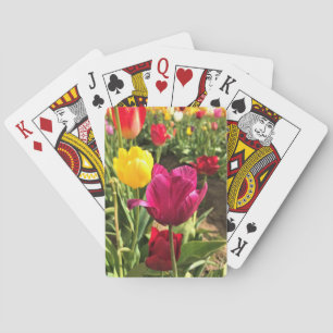 Spring Tulips, Oregon Playing Cards