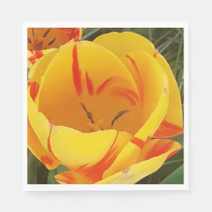 Spring Tulips Paper Napkins