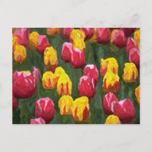 Spring Tulips Postcard