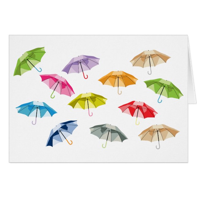 Spring Umbrellas (Front Horizontal)