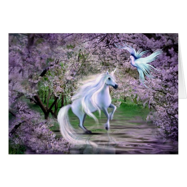 Spring Unicorn fantasy (Front Horizontal)