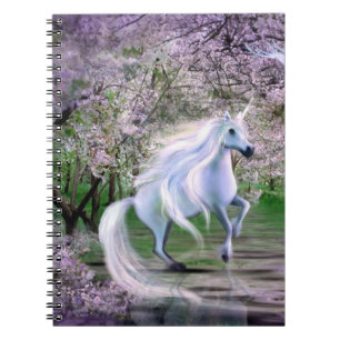 Spring Unicorn fantasy Notebook