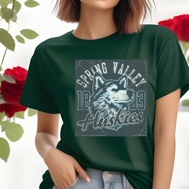 Spring Valley Huskies T-Shirt (Creator Uploaded)