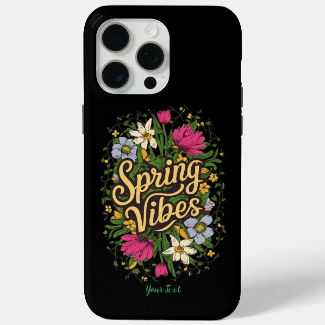 Spring Vibes Case-Mate iPhone Case (Back)