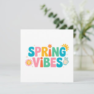 Spring Vibes – Cute & Colourful Seasonal Lettering