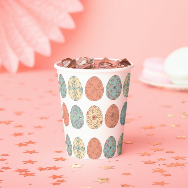Spring Vibes – Easter Paper Cup with Floral Egg Pa (Insitu)