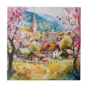 Spring Village Ceramic Tile