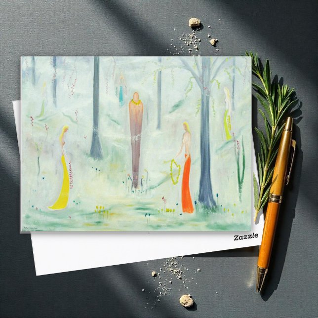 Spring Wahine, Marguerite Blasingame  Postcard (Creator Uploaded)